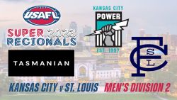 2023 USAFL Super Regionals Men's D3 - Kansas City v St Louis