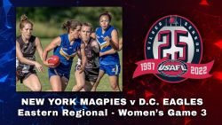 2022 USAFL Eastern Regionals Women's: New York Magpies v D.C. Eagles