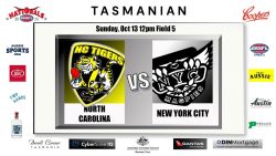 2024 USAFL Nationals NC Tigers vs NYC Magpies Field 5 Sunday