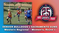 2022 USAFL Western Regionals Women's Division: Denver v Sacramento