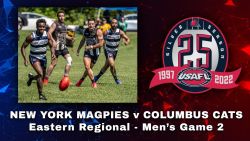 2022 USAFL Eastern Regionals Men's: New York Magpies v Columbus Cats (PARTIAL)
