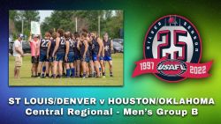 2022 USAFL Central Regionals Men's: St Louis Blues v Houston Lonestars