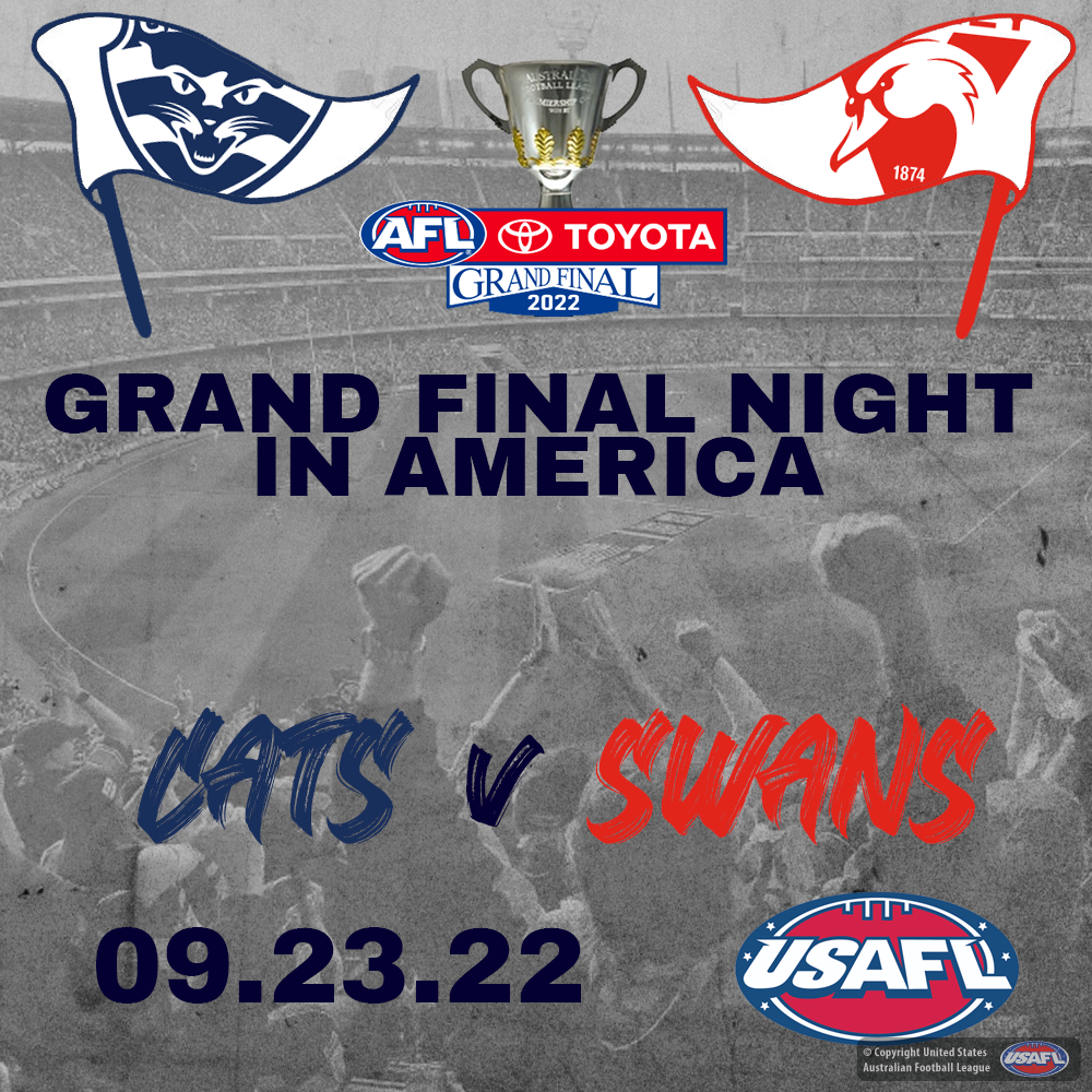2022 AFL Grand Final Viewing Parties United States Australian Football League
